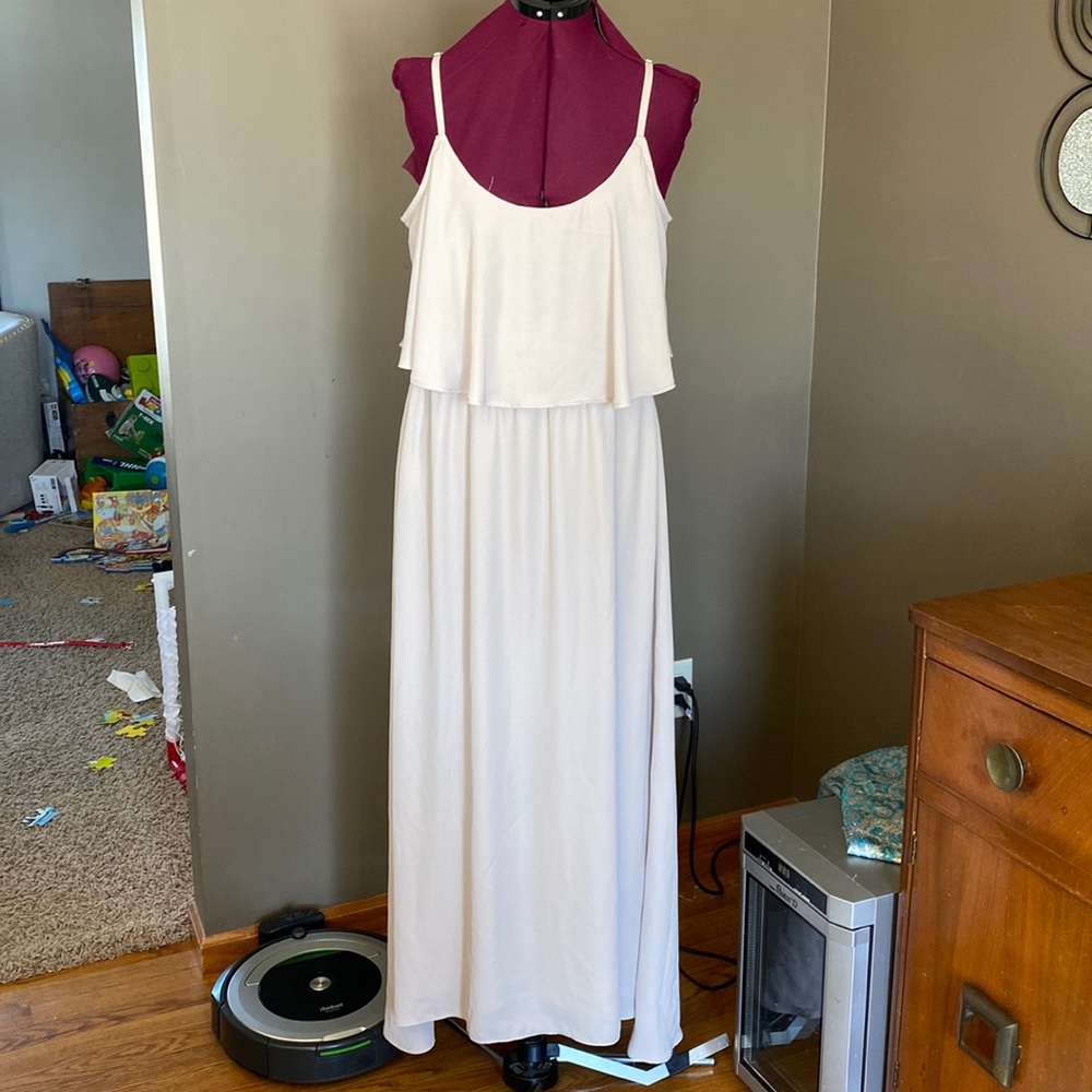 Show Me Your Mumu Caitlin Ruffle Maxi Dress (Size XXL)
